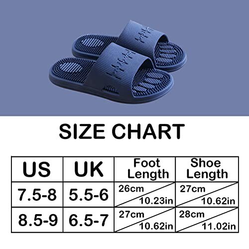 Massage Slippers Women Men Sandals Open 