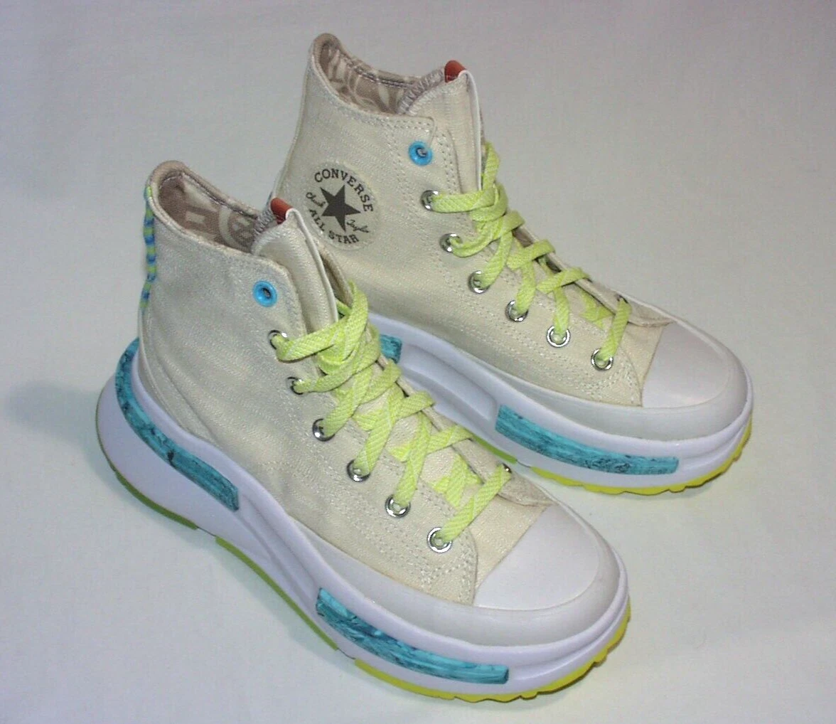 Converse Chuck Taylor Run Star Legacy CX Hi A03694C Natural Donna 6.5 Men 5 Nuove