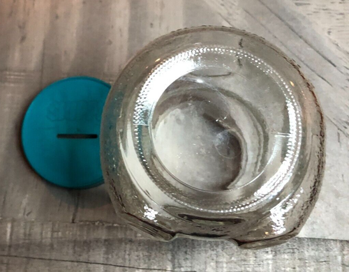 Vintage Skippy PEANUT Butter Glass Chipmunk Piggy Bank Special Edition 1990 *SP8 - Picture 13 of 14