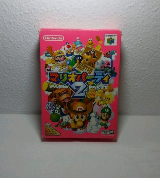 MARIO PARTY 2 NINTENDO 64 JAPAN USED TESTED