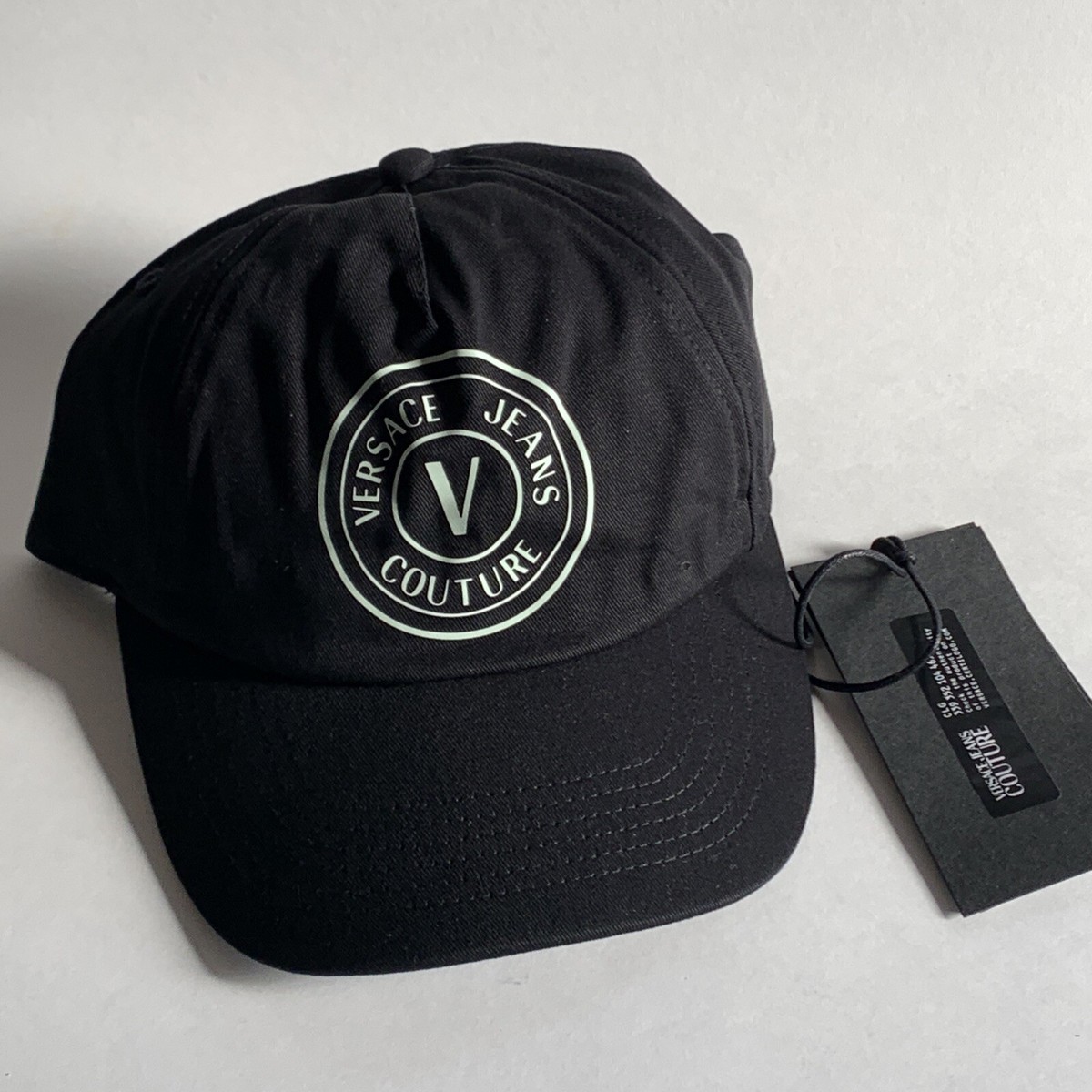 Versace Jeans Couture One Size Adjustable Baseball Hat/ BNWT/ UNISEX Logo Baseball Cap | VERSACE US main image 4