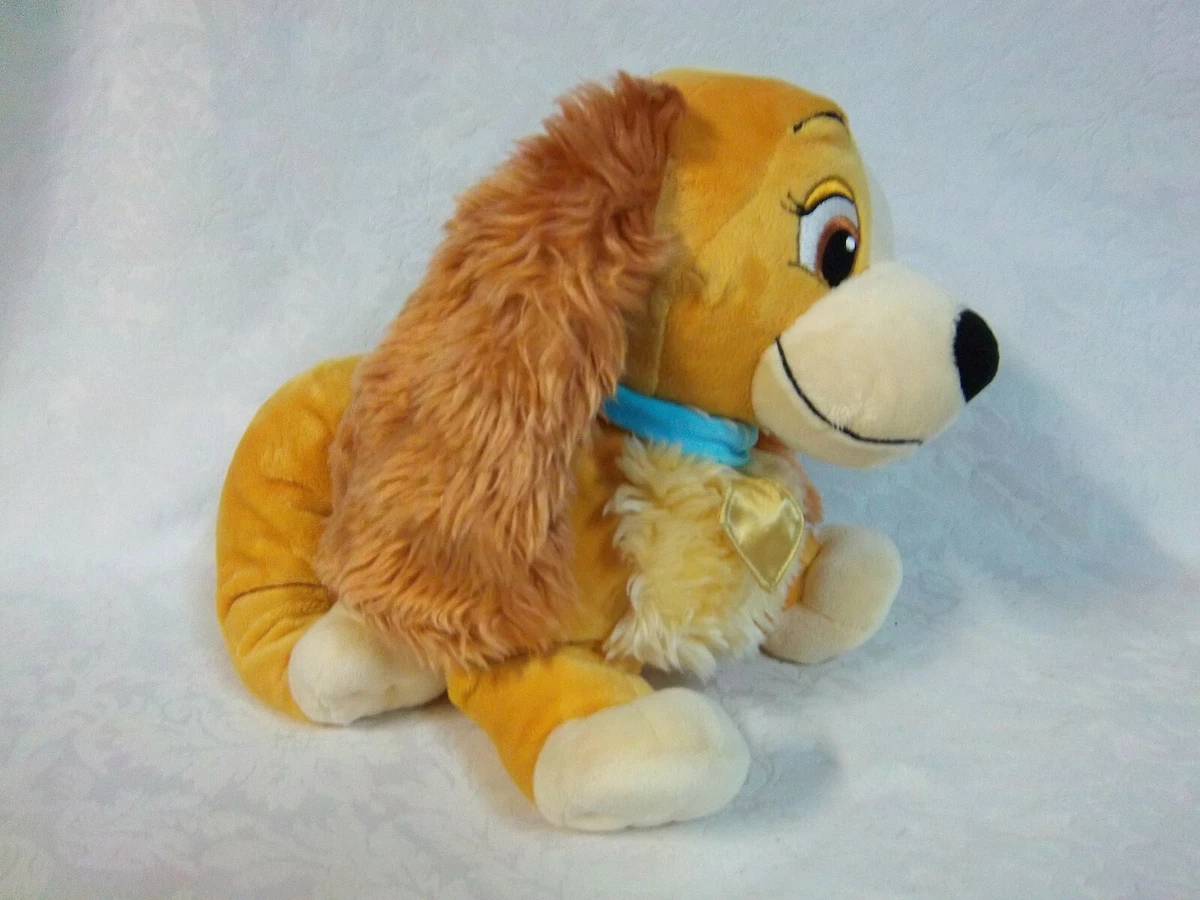 Tramp plush hot sale disney store