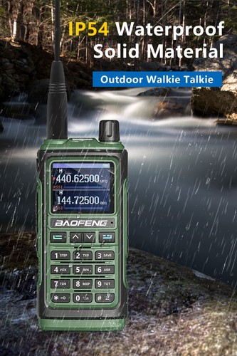 Baofeng UV-17L Pro Wireless Copy Frequency Tri Band NOAA Ham Two Way Radio - Zdjęcie 7 z 18