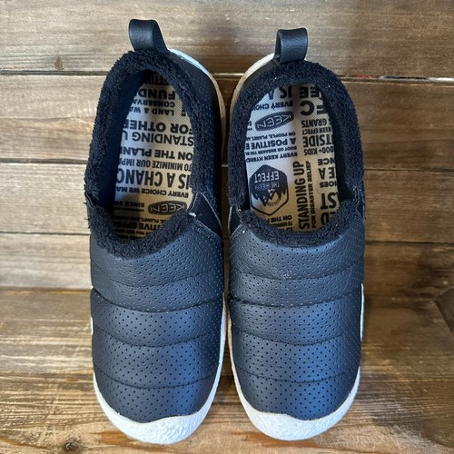 New Womens Keen Howser Harvest Black Leather Lined Slip On Shoes Size 8.5 M - Picture 3 of 6