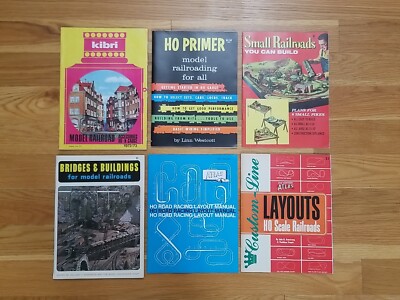 Retro Model Train/Railroad Magazenes Lot of 6