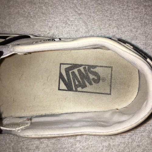 Vans Checker Board Slip On Shoes Size Women 6.5 UK 4 Black White Checkered - Picture 7 of 8