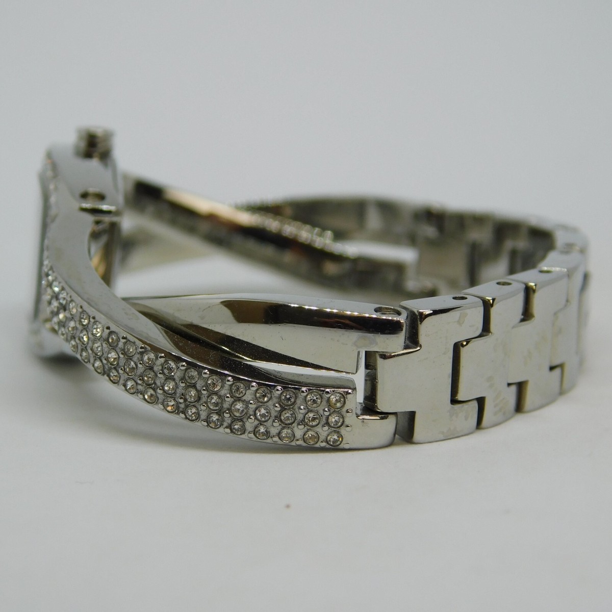 DKNY NY-4286 Crystals Inlay Quartz Analog Women display picture 1