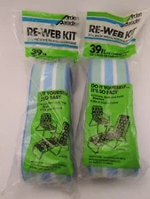 Arden Paradise Re-Web Kit 2-3/16" x 39' Blue & White x  2 Unopened