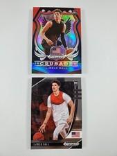 LAMELO BALL 2020-21 Prizm DP #83 Crusade Rookie Red White & Blue Prizm + #43 RC
