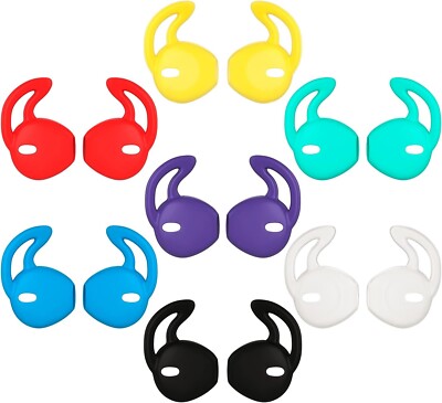 Silicone Ear Cover Hooks Attachment for iPhone 7 / 6 / 6S / 6 Plus/ 5 Earphones