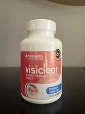 Pharmagetics Visiclear Eye Health Formula 60 Capsules Exp 10/2025 - New/Sealed!