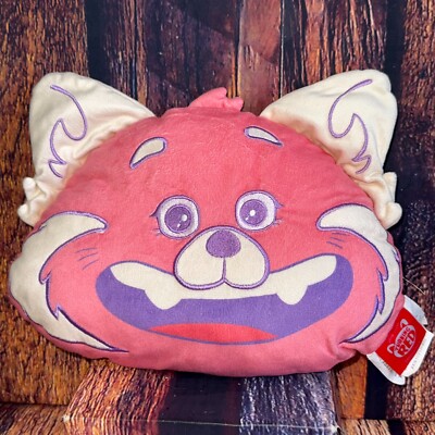 Disney Parks Pixar Turning Red Movie Red Panda Pillow Plush Stuffed Toy