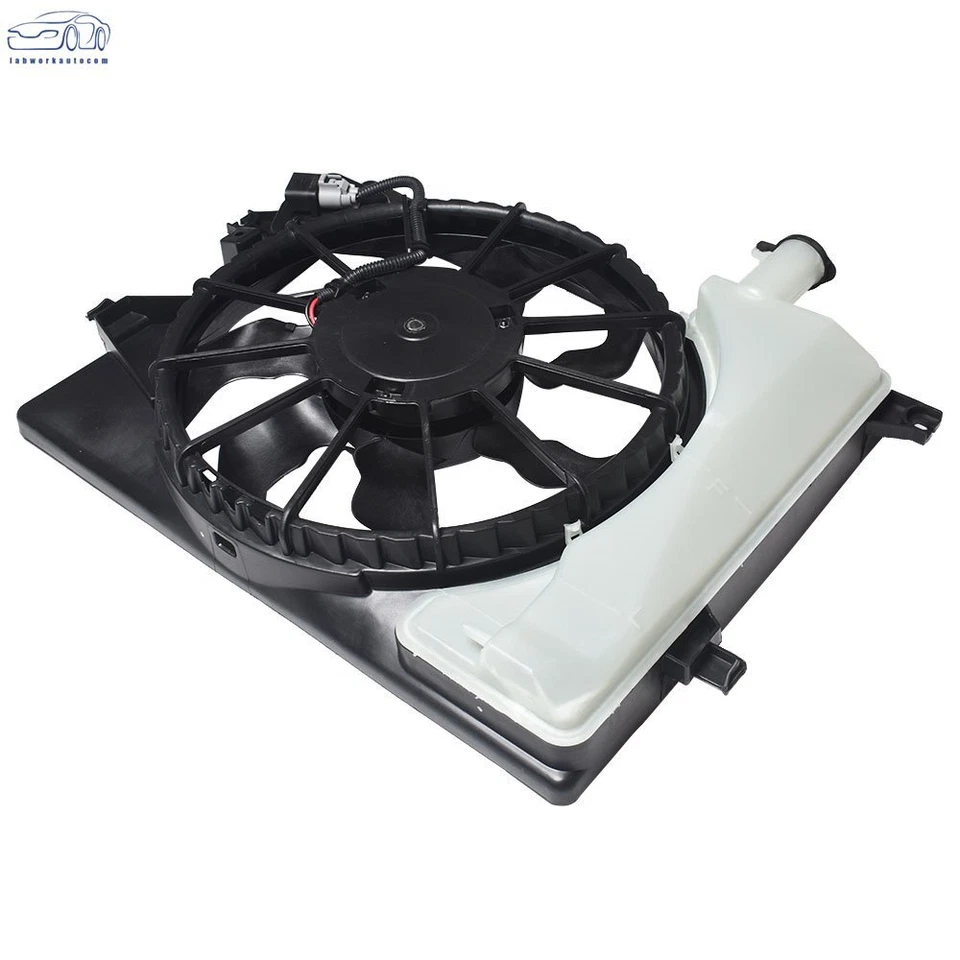 Radiator Cooling Fan Assembly 615343705392 For 2014-2016 Hyundai Elantra Hybird - Imagem 2 de 4