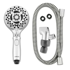 Low Flow  6-Mode Ecoflow Hand Held Showerhead, Chrome 1.8 GPM 