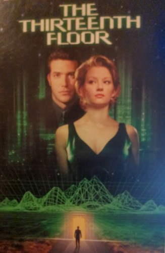 VHS thriller de science-fiction du treizième étage film classique Josef Rusnak