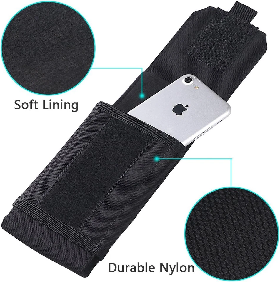 Funda universal táctica militar Molle para teléfono celular bolsa paquete de cintura bolsa de cinturón Foto 4 de 4