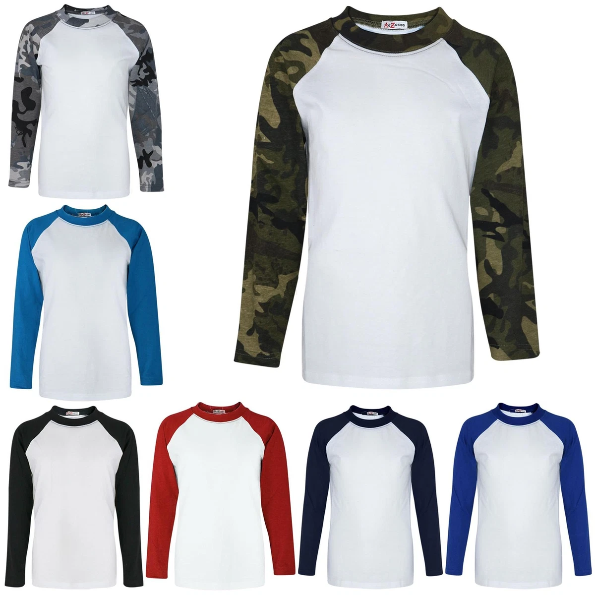 4 cheap Raglan T-Shirts at wholesale prices