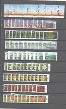 90 TIMBRES D'ALLEMAGNE  récents /  oblitérés par multiples de 10 de chaque
