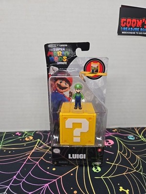 Luigi Jakks 1'' Figure Illumination Super Mario Bros. Movie 2023 NEW