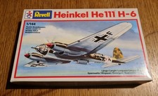 Revell 4137 1/144 Heinkel He 111 H-6 Plastic Model Kit Sealed Bag