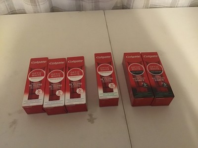 6 Colgate Optic White Renewal/Pro Series Toothpaste 3oz Exp 10/26-2/27