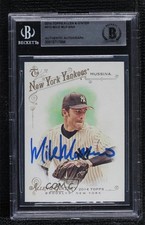 BAS 2014 Topps Allen & Ginter's Mike Mussina #312 BGS Authentic Auto HOF 8j4