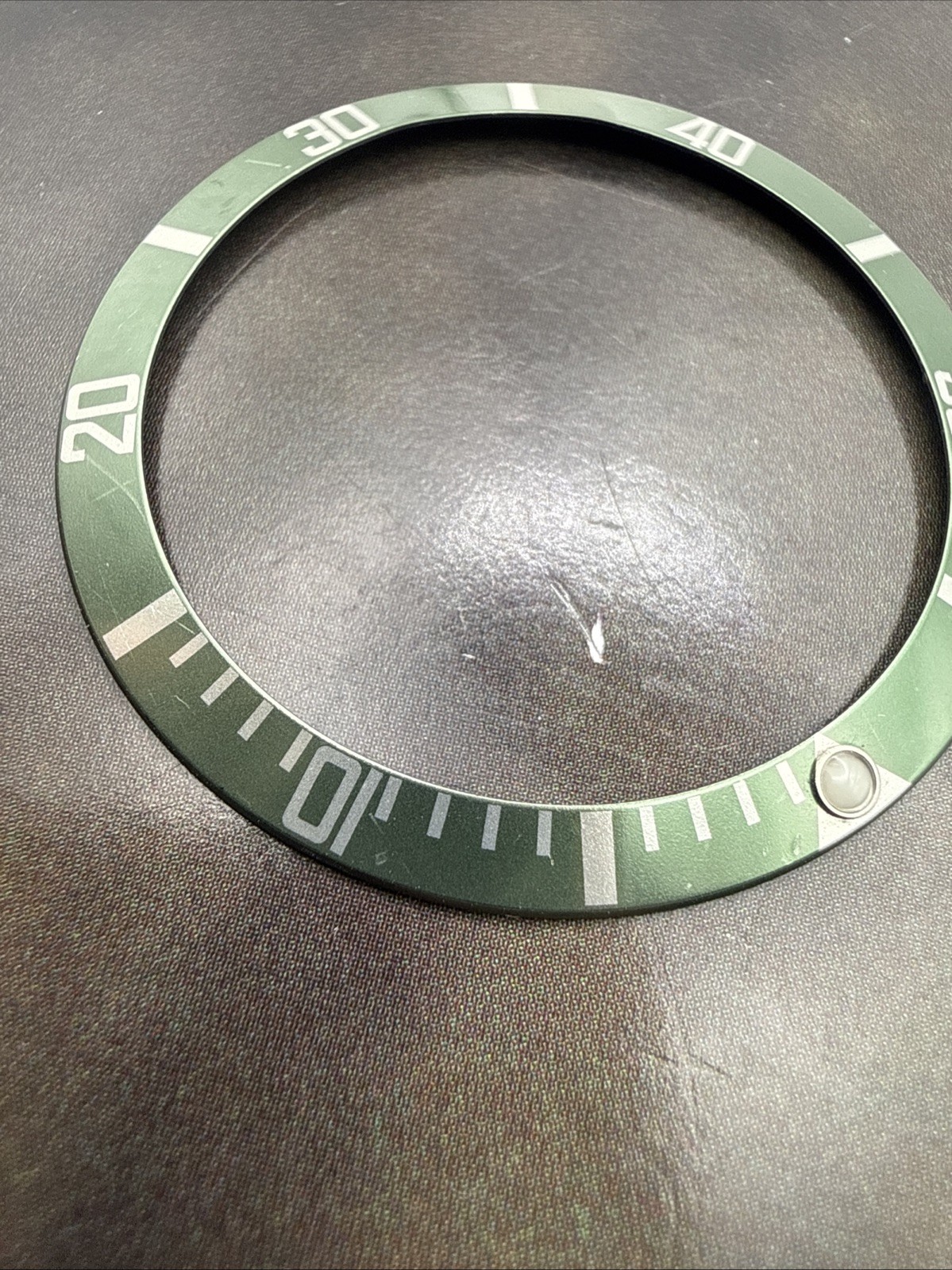 Authentic Rolex Submariner Kermit 16610LV Green Bezel Bezel Insert Rare image 2