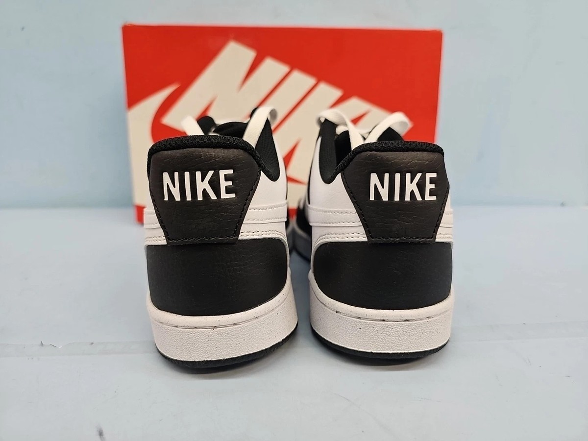 NIB Men sz 8.5 Nike Court Vision Low Black White HM9862-001 Men main image 2