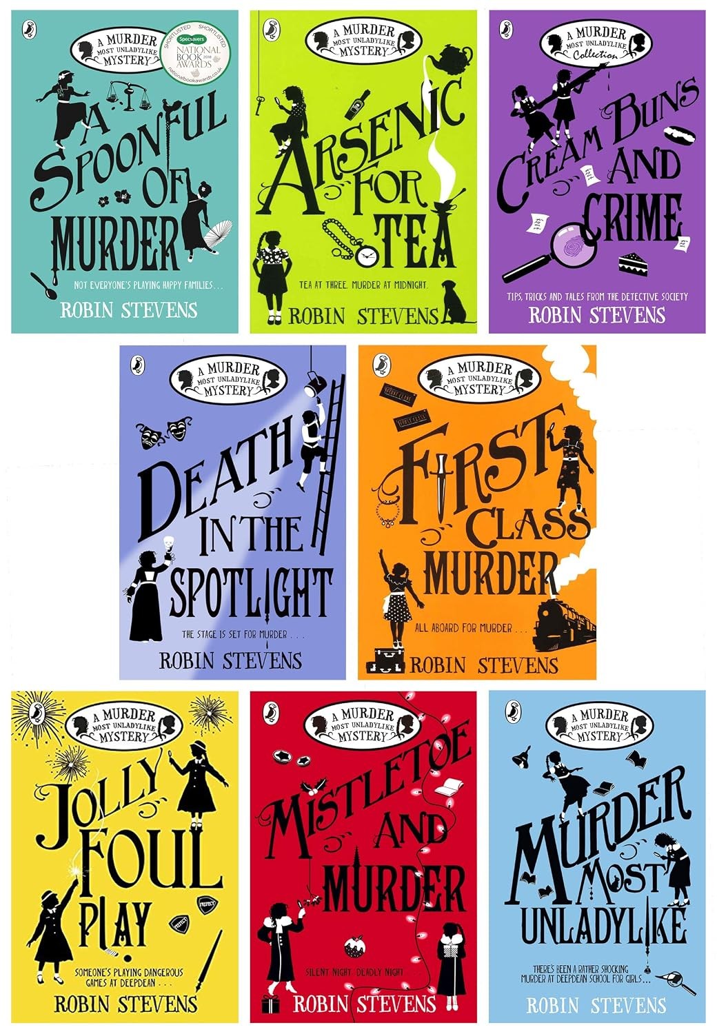 A Murder Most Unladylike Collection 8 Books Set (Cream Buns and Crime, Jollyfou