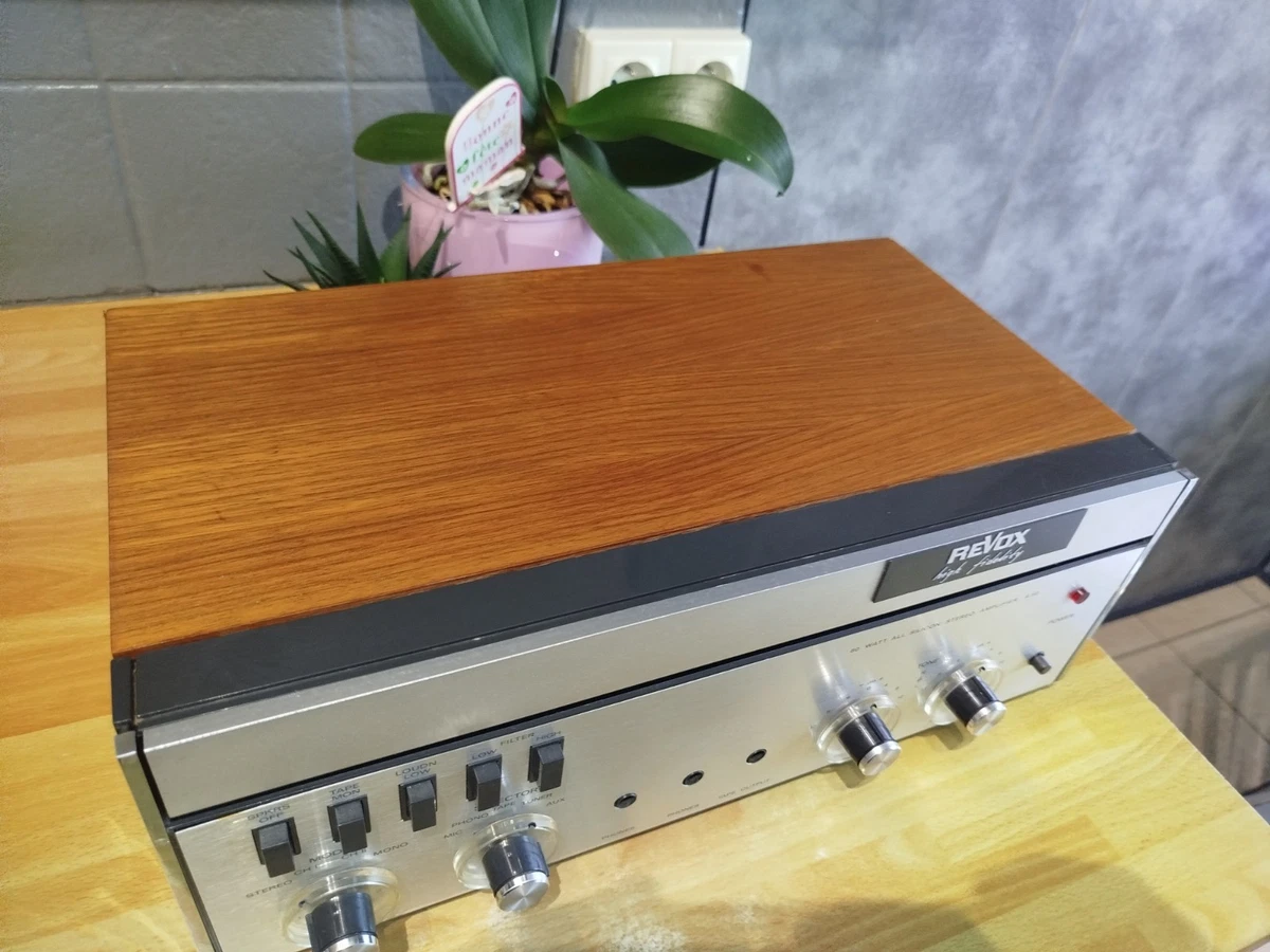 Amplificador de alta fidelidad vintage Revox A50