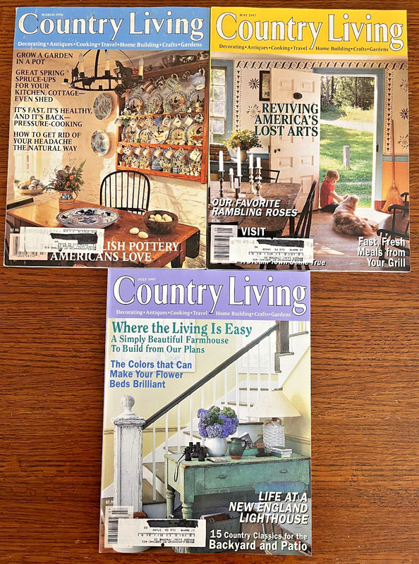 Country Living 1996-1997 Lot 3 Bucks County CA Spanish Style Arts Crafts Kitchen