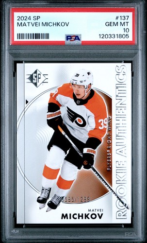 2024 Matvei Michkov [Rookie Authentics Jersey] #137