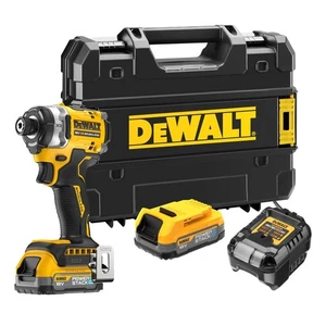 DeWalt DCF860E2T 18V XR Pilote d'impact sans fil avec 2 x 1.7Ah Puissance...