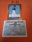 Ken Griffey Jr  1 Of 3 Front Row Gold woth numbered coa.