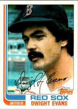 1982 Topps - Dwight Evans #355