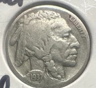 1937‑D Buffalo Nickel • Partial Horn • Clear Date • Vintage U.S. Coin Rare