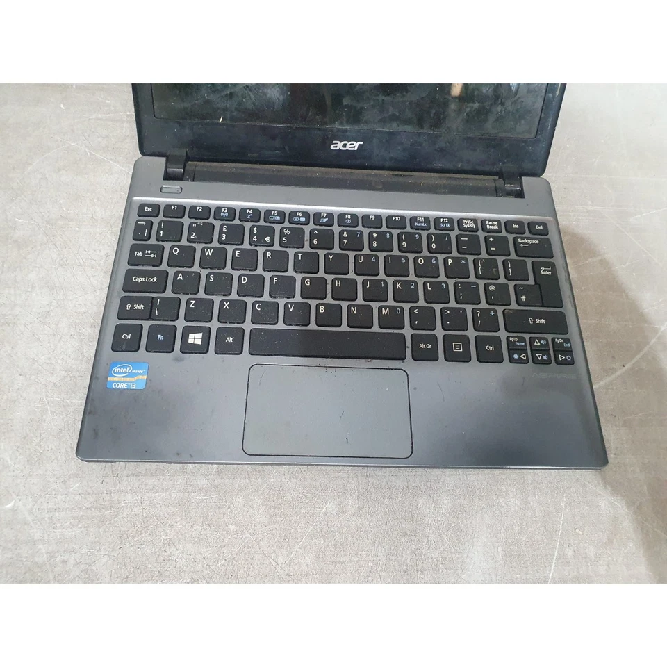 Acer Chromebook V5-171 Series Q1VZC Laptop Grey 11.6" LED Intel Core i3 For Part - Image 3 of 4