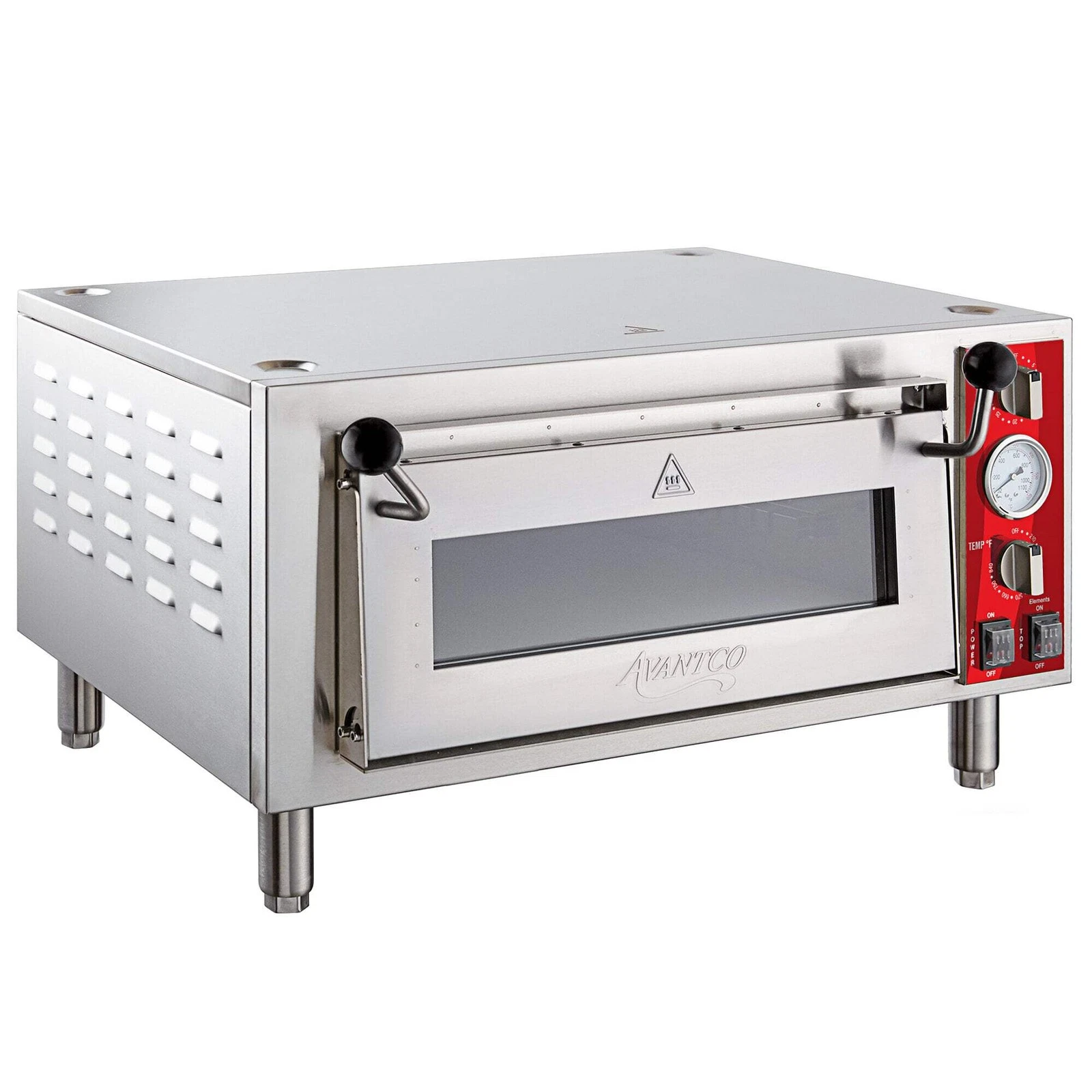 Single Deck Countertop Pizza/Bakery Oven - 1700W, 120V
Opens in a new window or tab