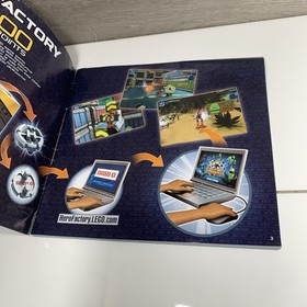 LEGO HERO FACTORY 6231 SPEEDA DEMON RARE 2012 RETIRED Instruction Booklet Only