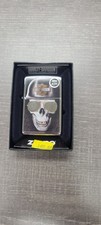 Harley-Davidson Zippo Lighter Skull Design Model 29739 Collectible