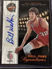 2013-14 Panini - Hall of Fame Signatures Bill Walton #15 (AU)