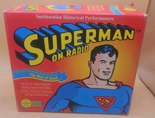 Superman on Radio with Booklet CD Lot of 5 In Box Set Smithsonian Vintage