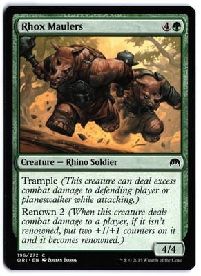 Rhox Maulers 196 - ORI: Magic Origins  NM MTG TCG