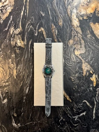 Omega Seamaster blue dial with white second hand; 38mm automatic