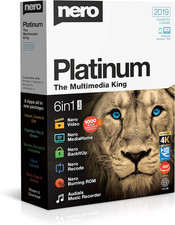 Platinum 2019 6-In-1 Multimedia Suite Video Editing, Burning, Backup, and Mo