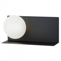 Schwarz Opal Moderne Skandinavisch Wandleuchte Flurlampe 3000K 1020Lm IP20