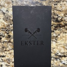 Ekster Wallet Pacific Blue Logo Men's Solid Slim Fold Credit Card Wallet