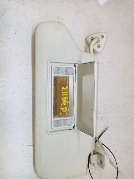 2009 2010 DODGE JOURNEY DRIVER LEFT SIDE SUN VISOR SUN SHADE PEARL COLOR OEM  - Изображение 2 из 4