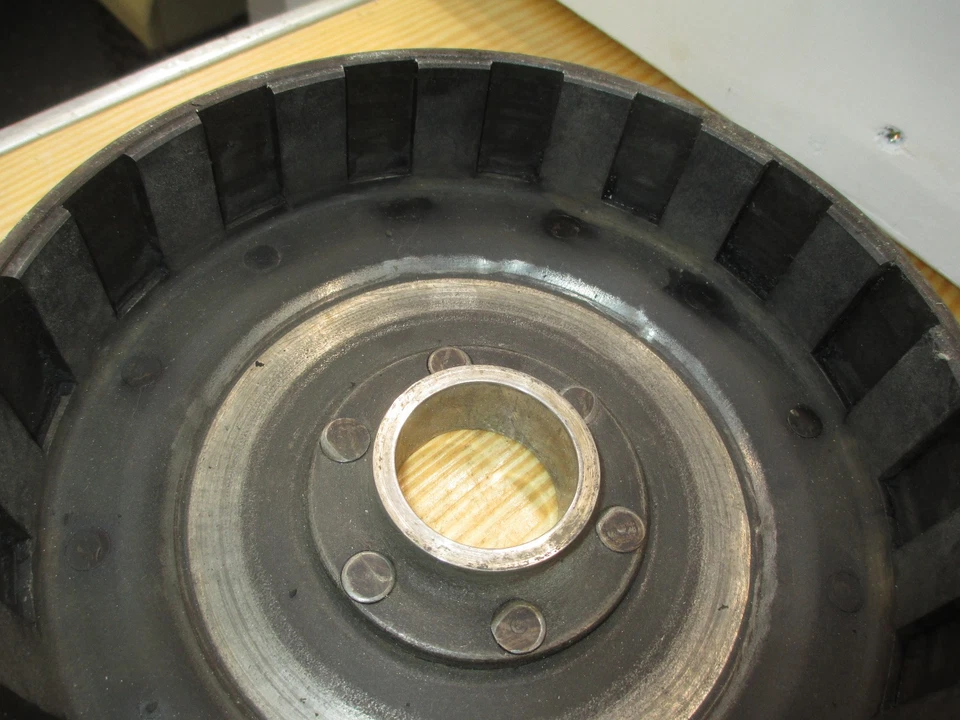 Harley-Davidson Original 1930-1936 V VL VLD VLE VLH VLC Clutch Drum Complete - Image 2 of 4