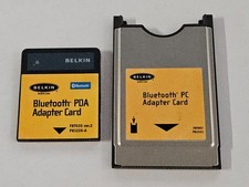 Belkin Bluetooth PCMCIA PC Adapter Card F8T007  CompactFlash F8T020 PDA Card